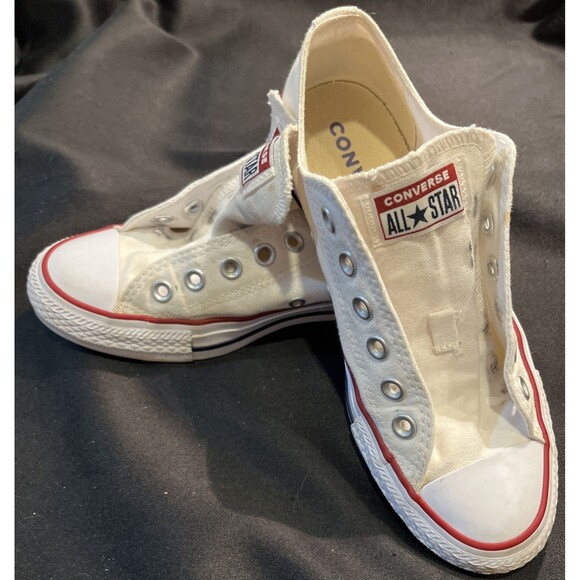 Converse Chuck Taylor All Star Canvas Classic White Sizes Women 7 Men 5 M7652 - Picture 1 of 9